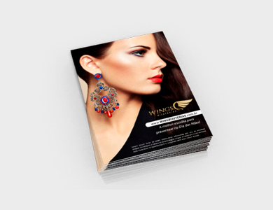 Cartaz/Pôster/Folder/Papel Bandeja/Tapete para Carro Couchê 90g Sem Verniz 30x42cm - 4x4 - 500 unid