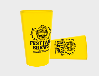 Copo Twister 575ml - 1 Cor de Impressão - 1x1 - 1000 unid