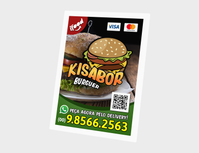 Ímã de Geladeira Promocional com Bordas Brancas 7x5cm - 4x0 - 5000 unid