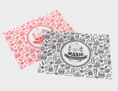 Papel Barreira Antigordura 37gr 31,4x34,5cm - 1x0 - 5000 unid